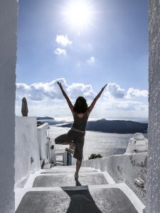 Yoga retreat in Santorini | Yoga with Veronika