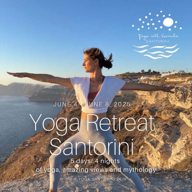 Yoga retreat in Santorini | June