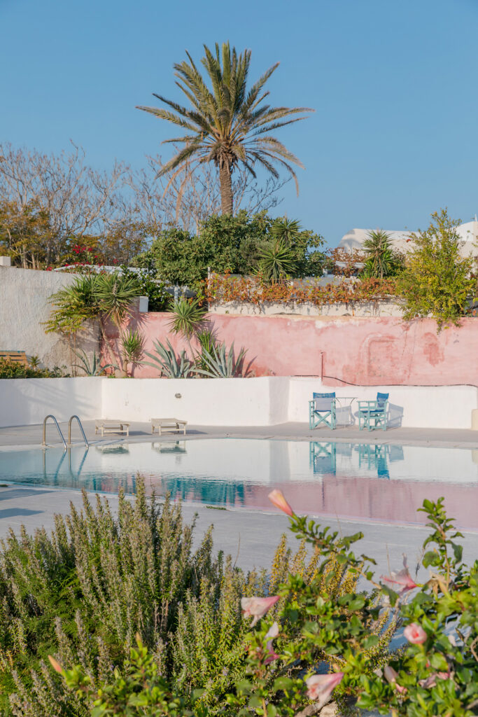 Caveland Santorini yoga retreat