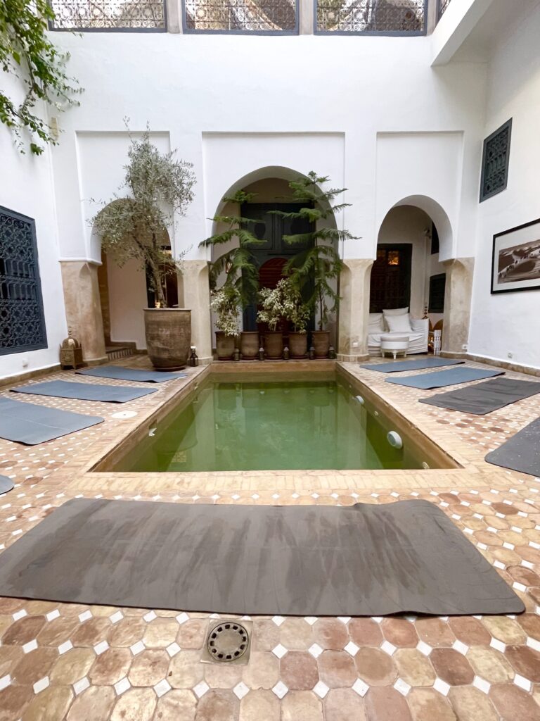 Riad Magellan yoga retreat Morocco