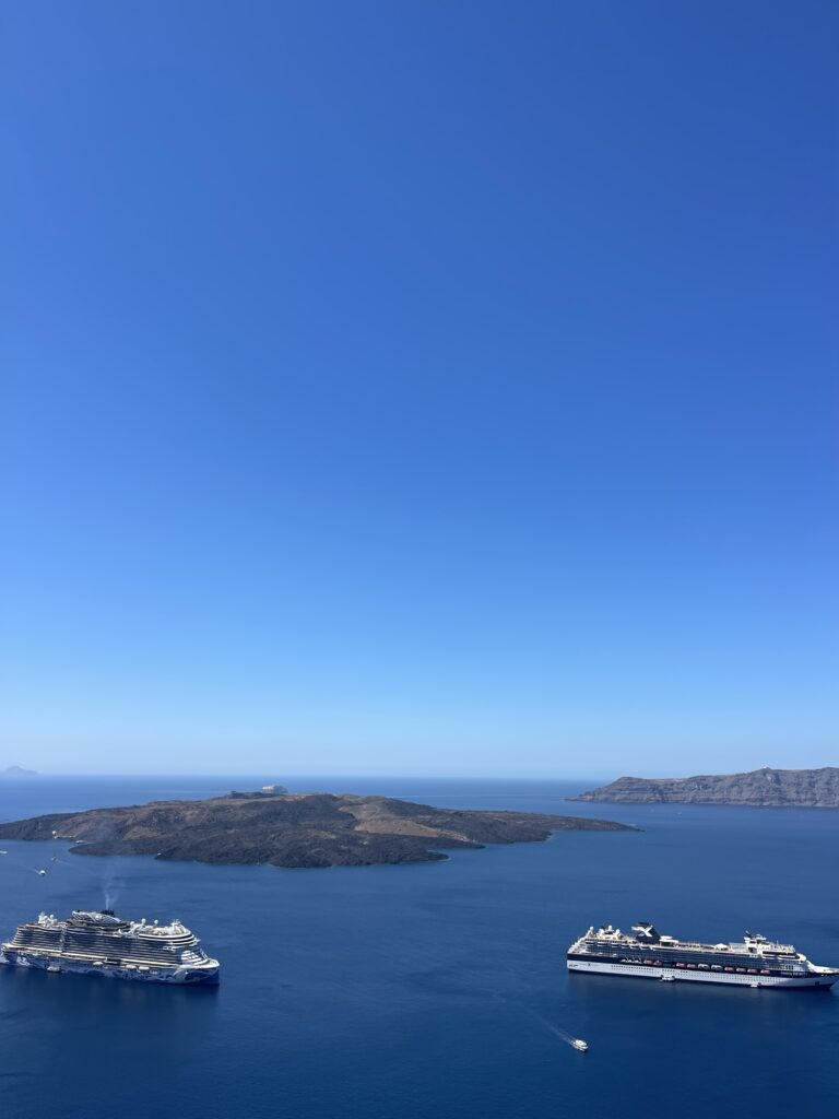 Santorini yoga retreat Caldera